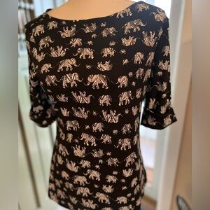 Top/ Shirt Elephant Pattern NEW